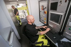 Ablauf bei Saugbagger Lindau